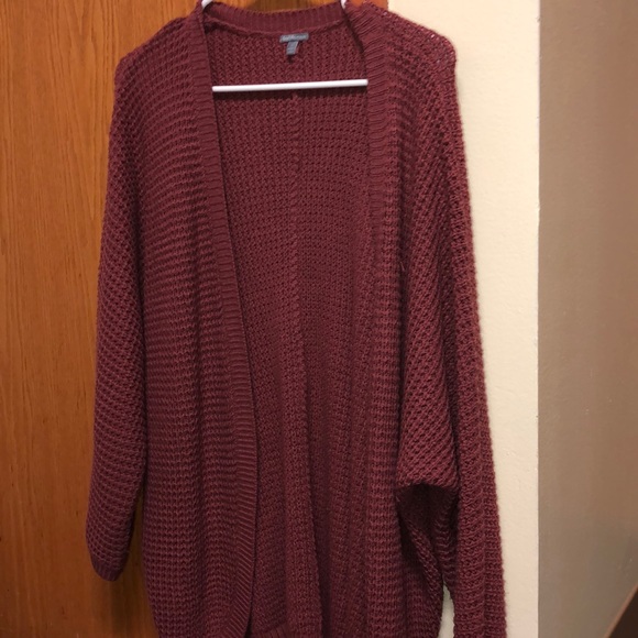 Charlotte Russe Sweaters - Berry Cardigan